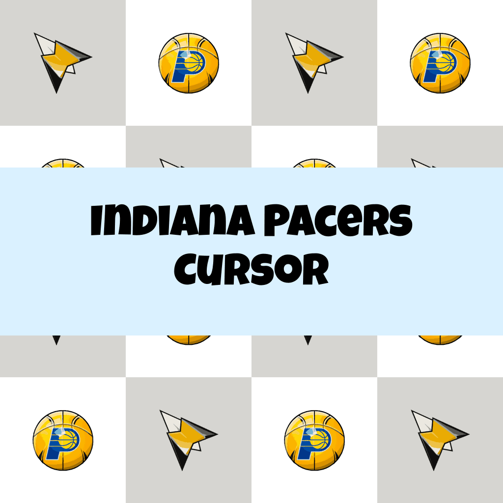 Preview Indiana Pacers cursor custom cursor pack